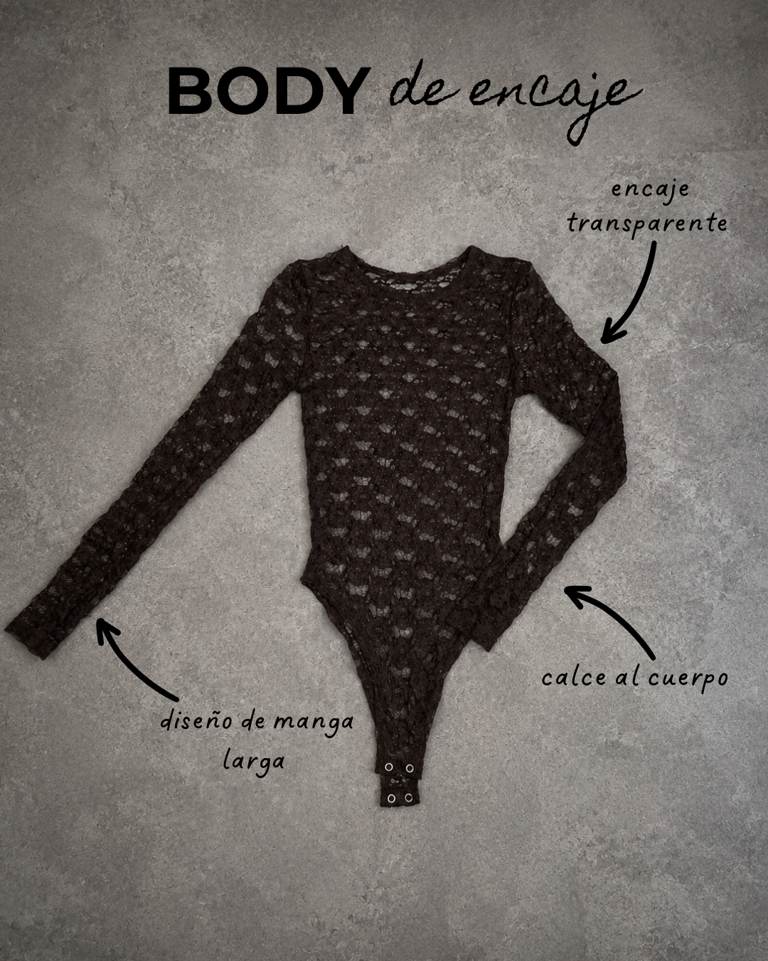 ✨ Body de encaje ✨